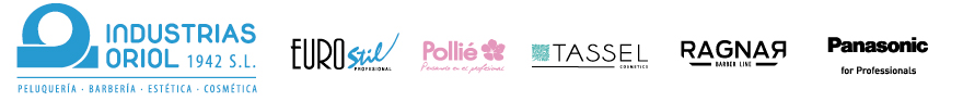logos industrias oriol, eurostil, pollié y tassel