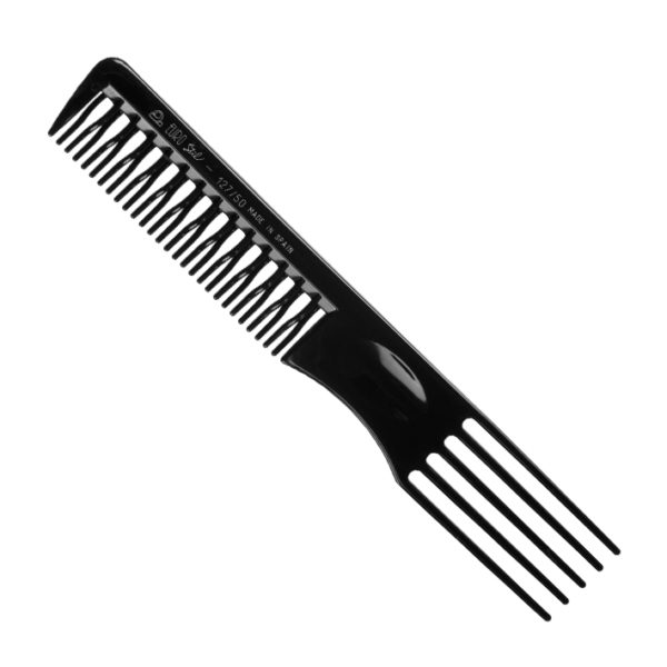 COMB STYLING NYL.CURVED BLACK 19,5 CM