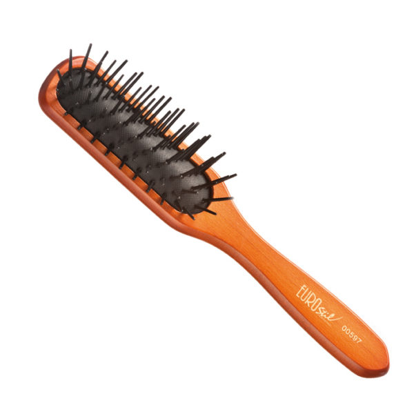 CUSHION BRUSH WOODEN PLASTIC BRISTLE