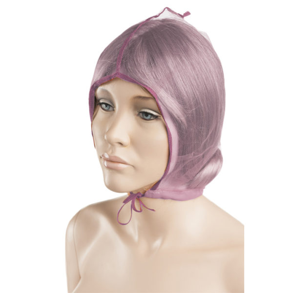 BONNET NUIT RUBAN ROSE