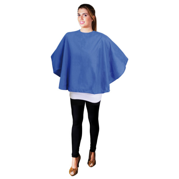 CAPE COURTE NYLON BLEU