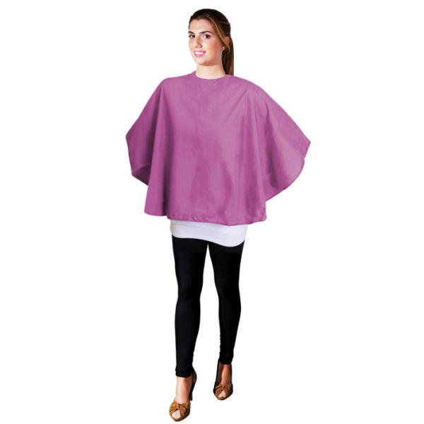 CAPE COURTE NYLON ROSE