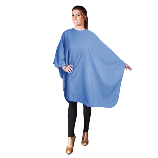 CAPE PROFESSIONAL NYLON BLUE