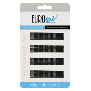 CARTON 24 CLIPS OND.NEGRO 70 MM