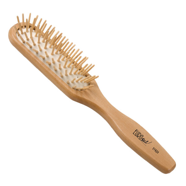 CUSHION BRUSH WOODEN OVAL