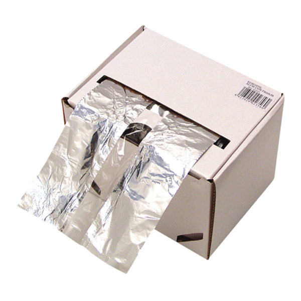 ALUMINIUM FOIL ROLL WITH TRANSPARENT WINDOW