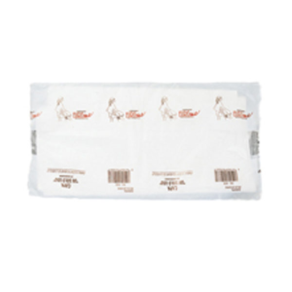 BAG 30 WHITE DISPOSABLE CAPES 90X118