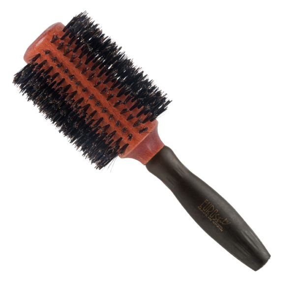 ROUND BRUSH 38MM MIX BOAR RUBBER HANDLE