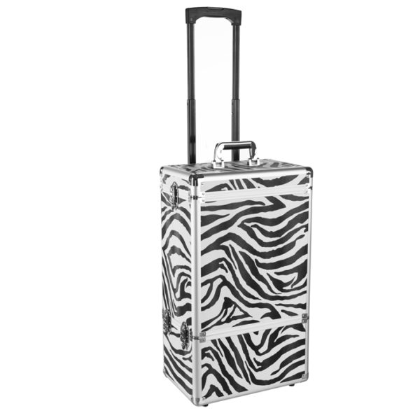 VALISE EMPILAGE 37X25X82 CM ZEBRE