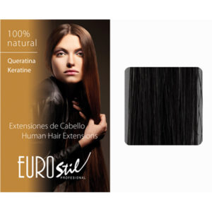 PACK 20 EXT.REMY NEGRO-1 CABELLO NATURAL 50 CM