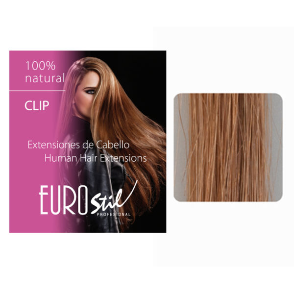 WEFT DARK BLOND 21 15CM.3 CLIPS