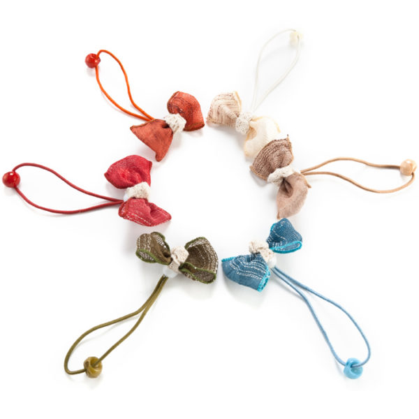 CARD 12 HAIR ELASTICS BOW