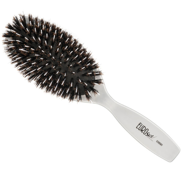 BROSSE POILS BLANCS SANGLIER OVAL GRANDE