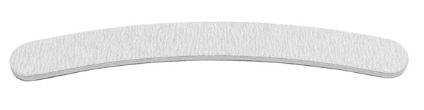 NAIL FILE ZEBRA, THICK CURVED 175X 3 MM