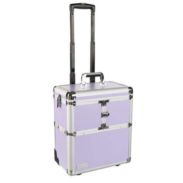 MALETA TROLLEY LILA 36X22X42CM