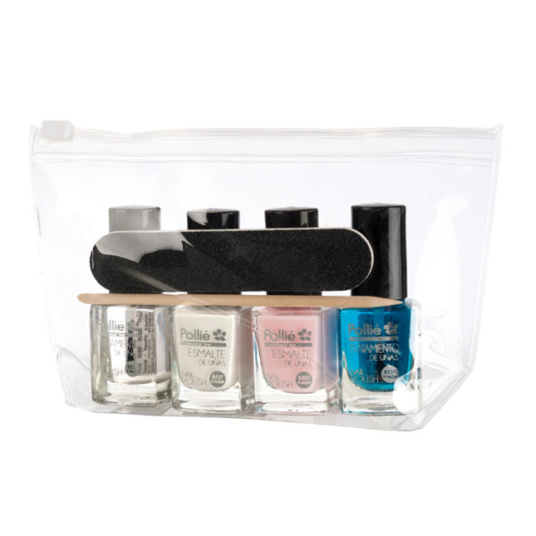 KIT VERNIZES DE UNHAS MANICURE FRANCESA