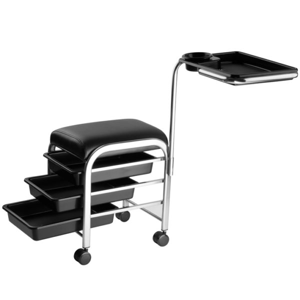 MANICURE BLACK TROLLEY