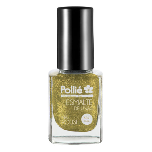 ESMALTE UÑAS PURPURINA DORADA 12ML. ESMALTE UÑAS PURPURINA DORADA 12ML.