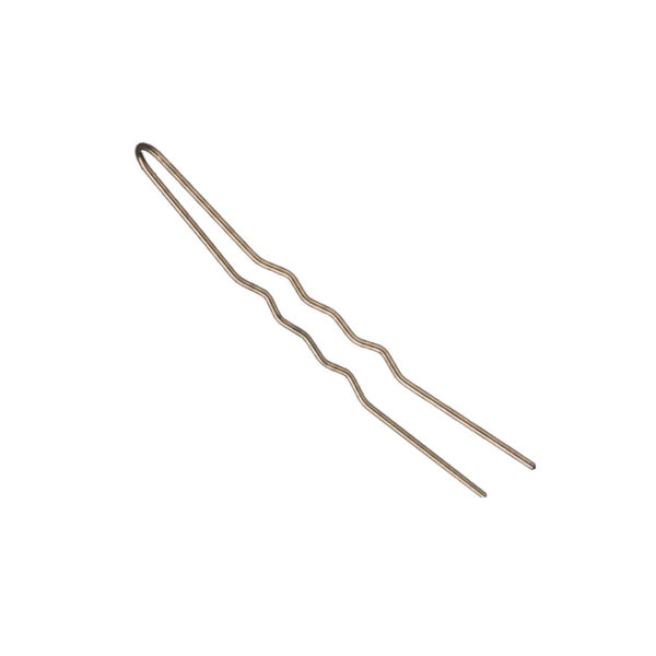 BOX 200 G.CURVED BRONZE HAIR PINS 85MM