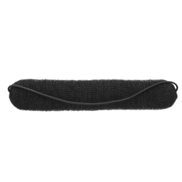 MOUSSE CHIGNON NOIR,VELCRO