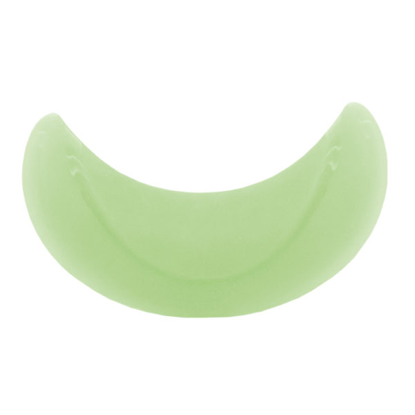 GREEN SILICONE NECK PROTECTOR FOR WASH BASIN