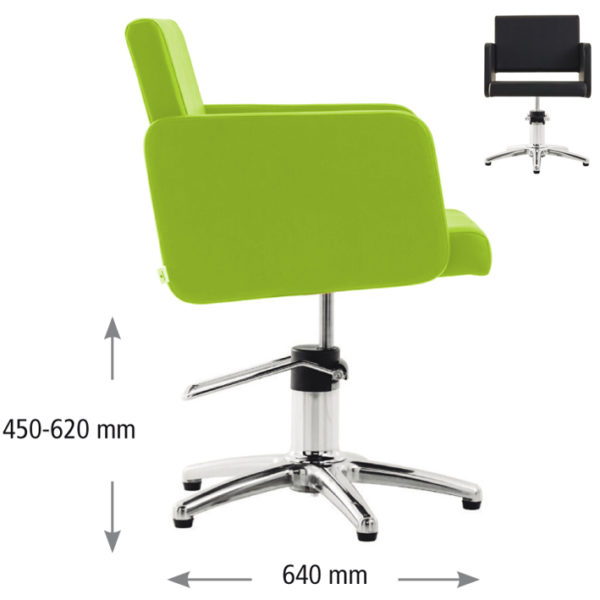 VENUS GREEN ARM CHAIR