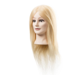 CABEZA SOPHIE PELO NATURAL RUBIO 45-50CM.