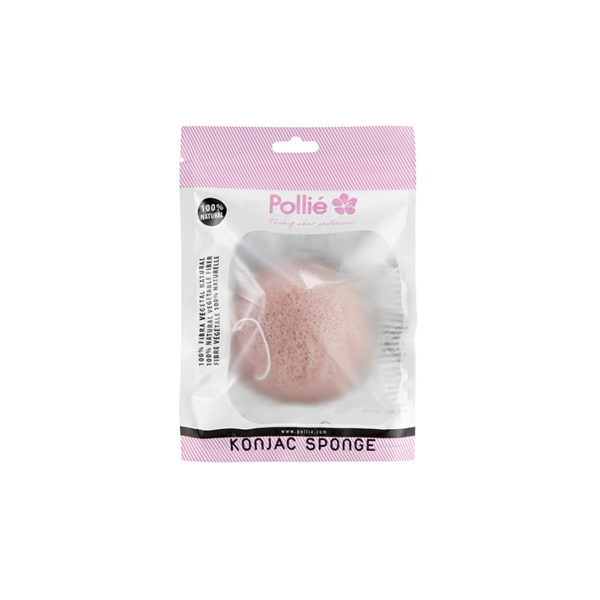 ESPONJA KONJAC ROSA NATURAL