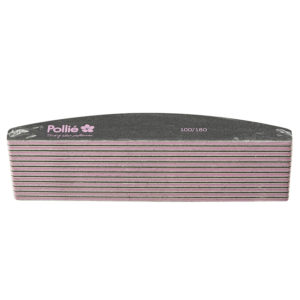 LIMA 100/180 NEGRA 28X178MM MEDIA LUNA ACOLCHA