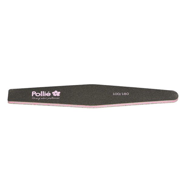 NAIL FILE 100/180 BLCK 31X178MM ROCKET W/BAG