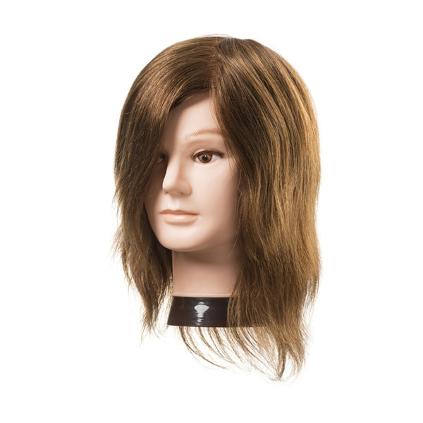 CABEZA MANIQUÍ JOE SIN BARBA CABELLO NATURAL 15-18CM.