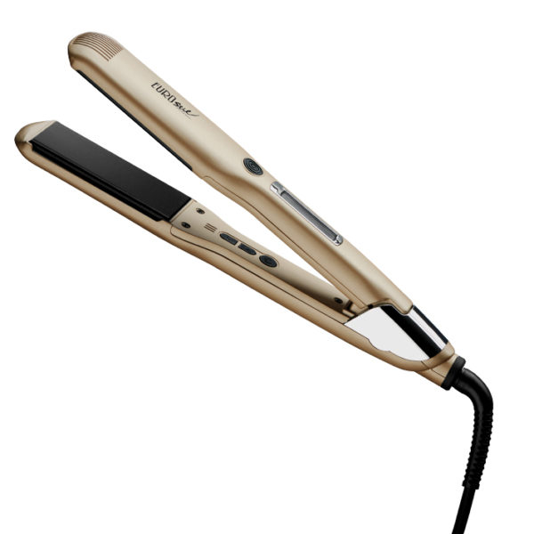 CERAMIC AND TOURMALINE PROFESSIONAL STRAIGHTENER GOLDEN