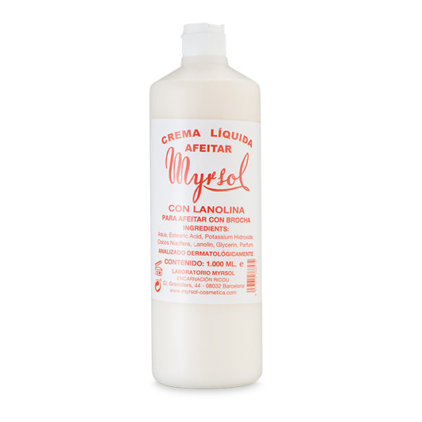 MYRSOL JABON LIQUIDO AFEITADO 1000ML.