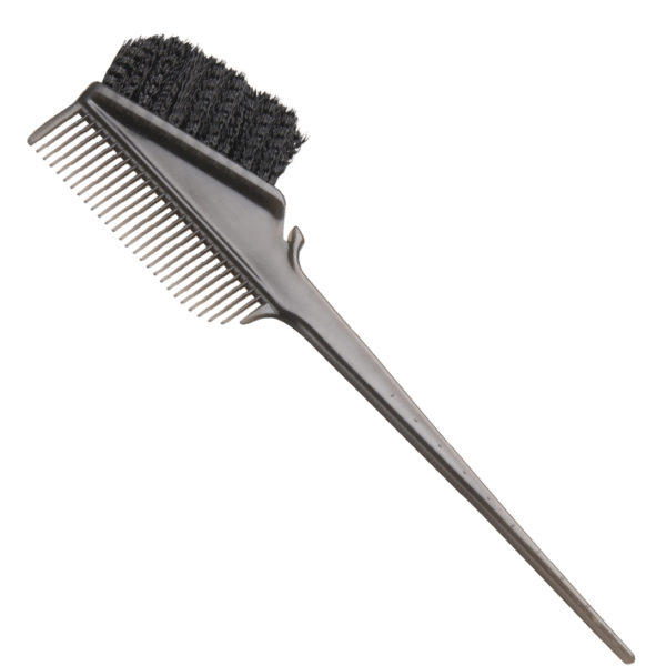 BLACK DYE BRUSH WITH COMB