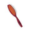 Cepillo mediano fuelle púa bola blanca de colores - 00159 rojo