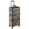 04939 MALETA TROLLEY 4 CUERP.LEOPARDO 37X24,5X70,5CM