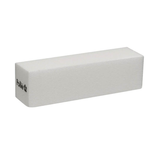 LIMA BLOQUE 4 CARAS 120 GRIT 25X25X97MM BLANCO