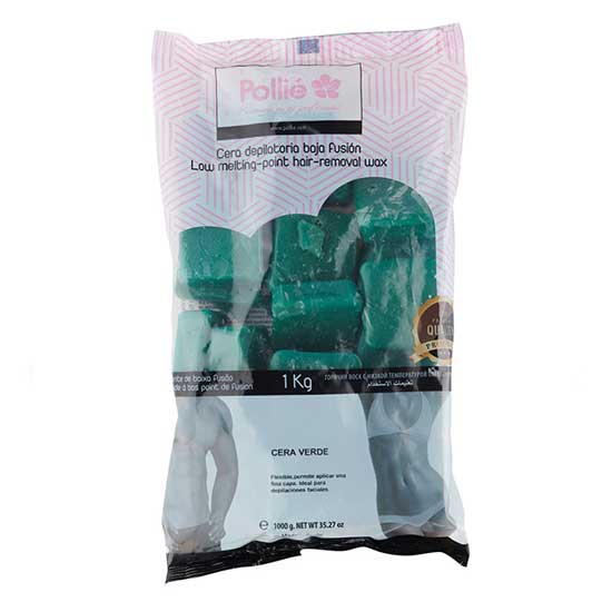 BOLSA 1KG.CERA VERDE PASTILLAS BAJA FUSION