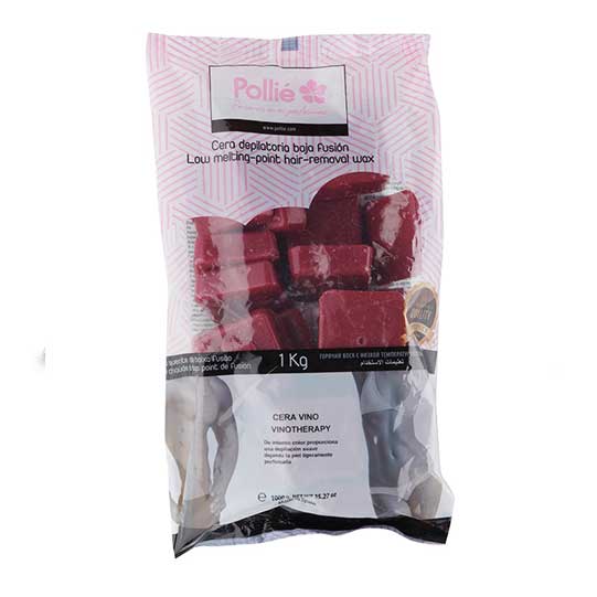 BOLSA 1KG.CERA VINO PASTILLAS BAJA FUSION