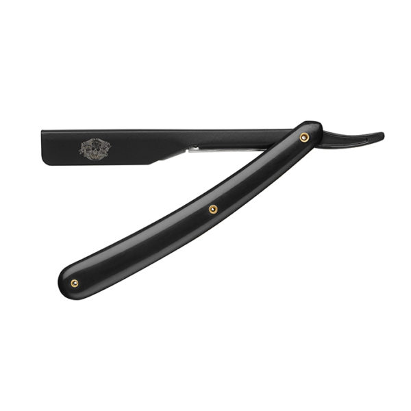 BARBER LINE BLACK RAZOR PLASTIC HANDLE