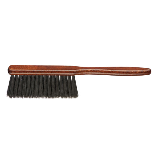 BROSSE BARBIER BOIS POILS NYLON BARBER LINE