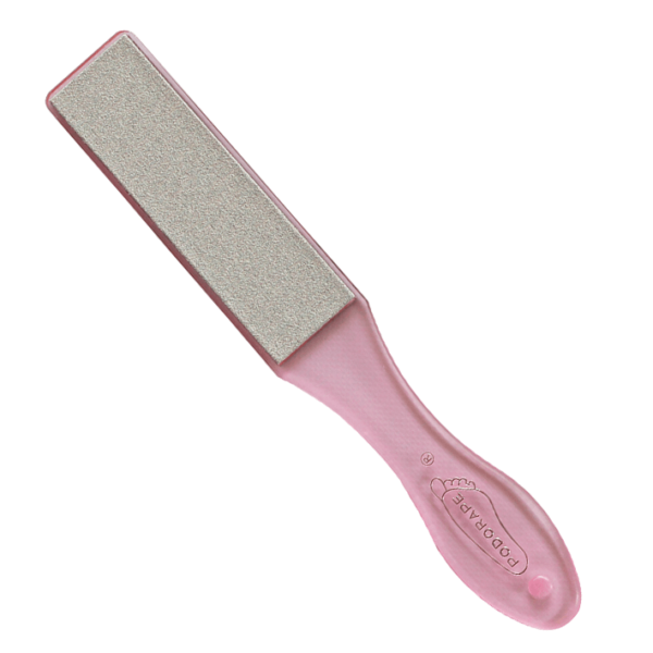 CORN SCRAPPER PEDICURE, PLASTIC PINK