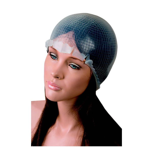 GORRO SILICONA PERFORADO CON GANCHILLO