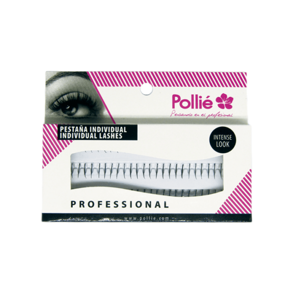 FAUX CILS POLLIÉ INDIVIDUELS MOYENS NOIR