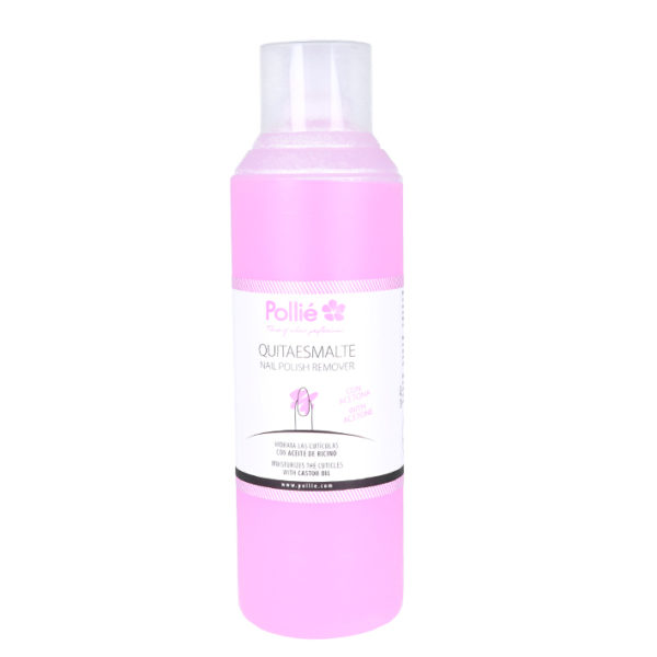 OILY PINK NAIL POLISH REMOVER