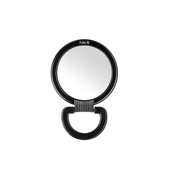 Small double mirror with handle