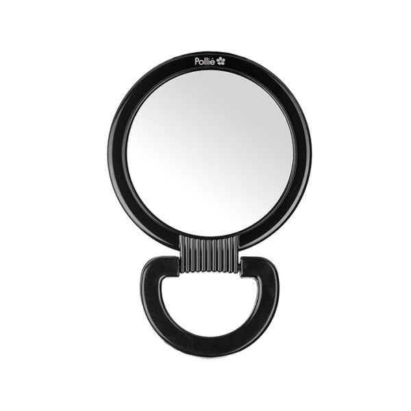 Medium double mirror with handle