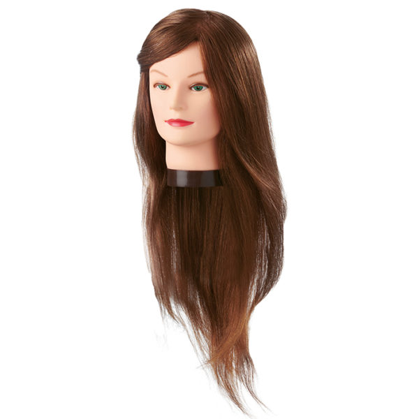 TÊTE MALLÉABLE CHEVEUX NATURELS DAISY 55-60 CM