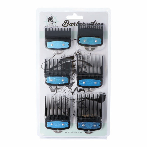 PACK OF 6 METAL COMBS FOR CUTTING MACHINES