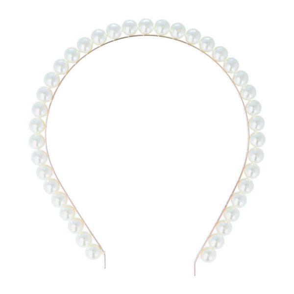 HAIRBAND WITH BIG PEARLS 2 PCS